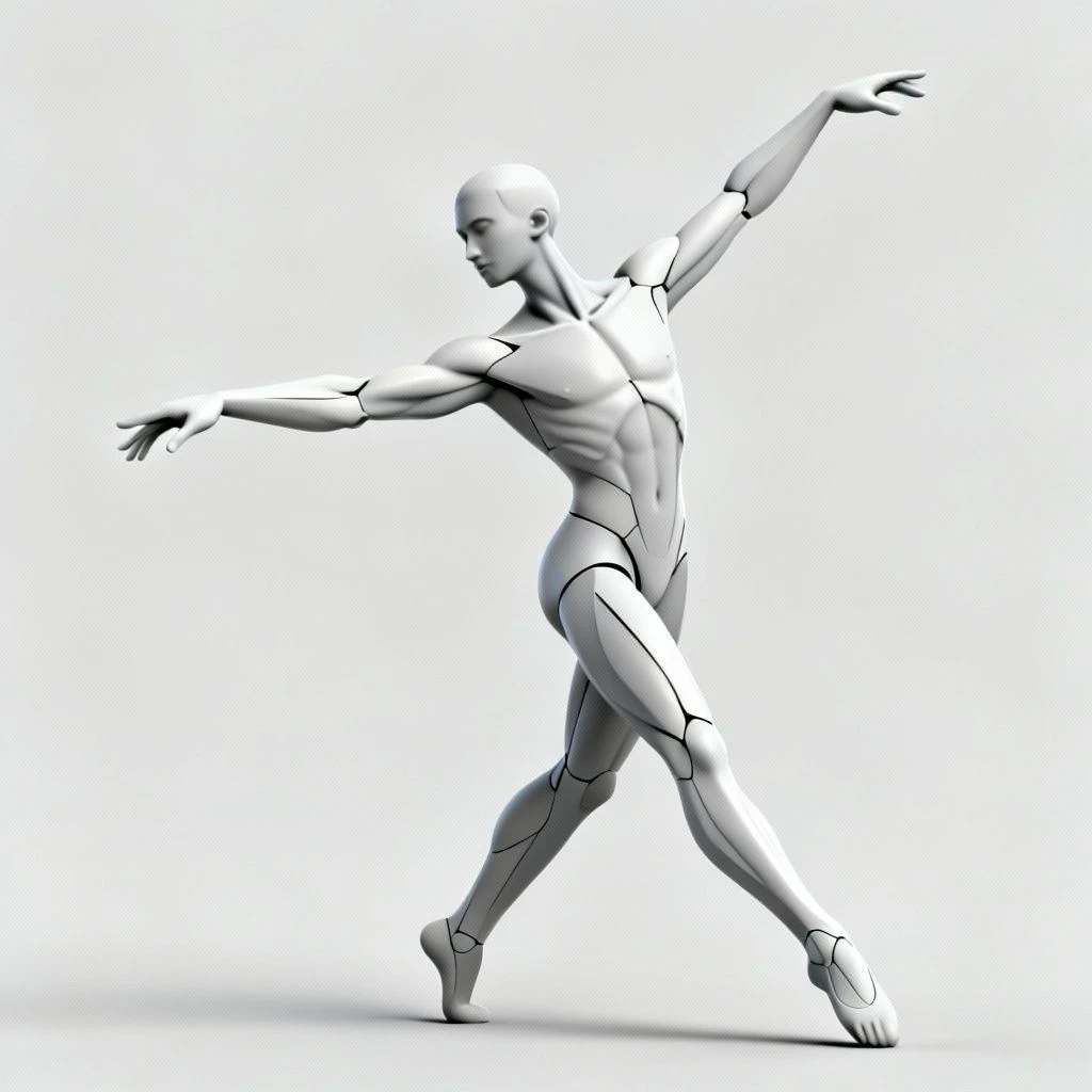 人物风格3D模型生成示例1