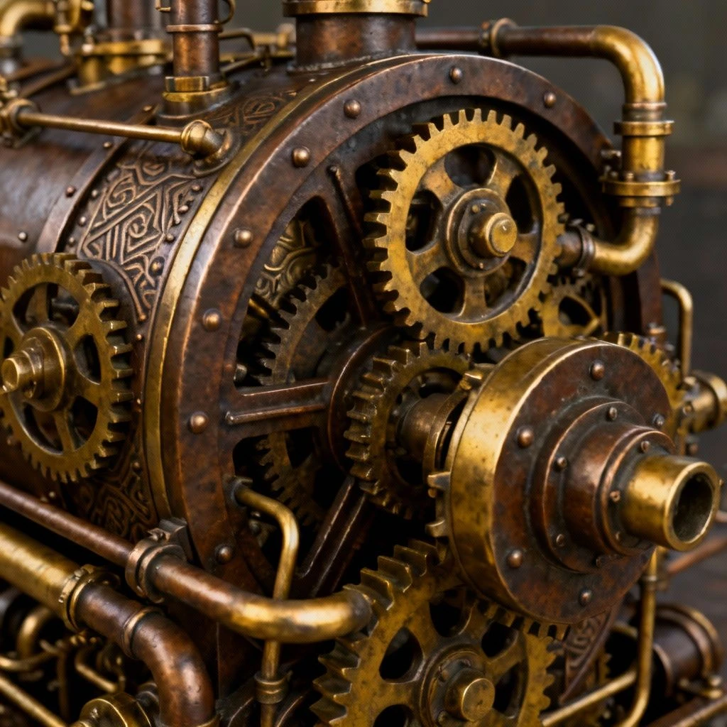 机械风格3D模型生成示例1