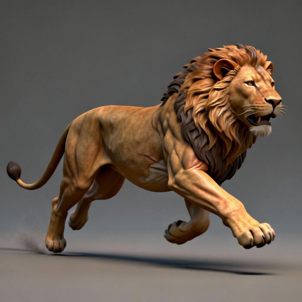 动物风格3D模型生成示例1