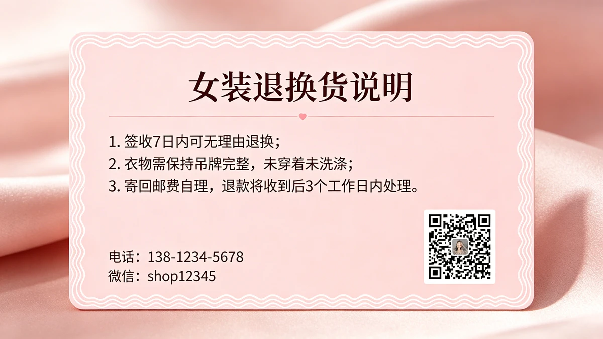 电商售后卡示例1