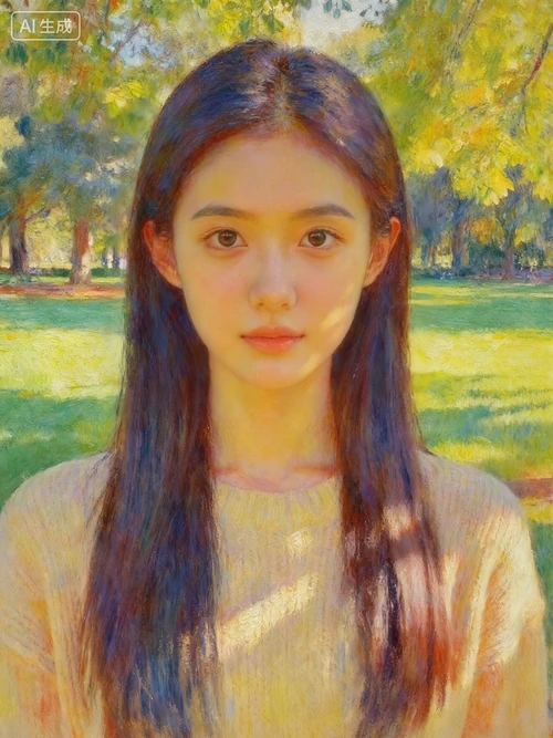 Impressionist art effect example 1