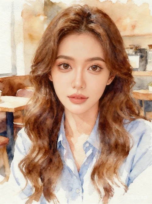 水彩艺术照效果示例1