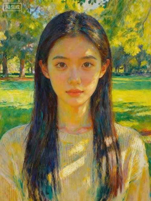 Impressionist art effect example 1