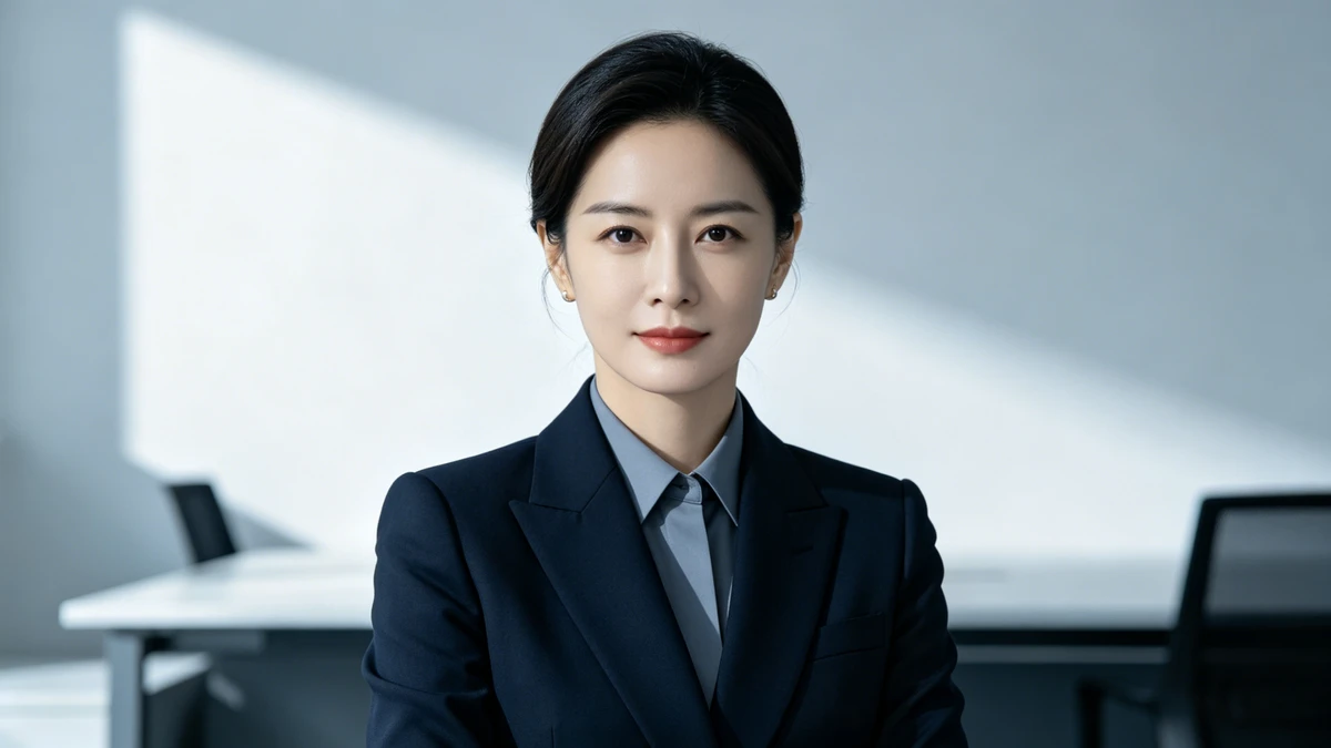 商务形象头像示例1