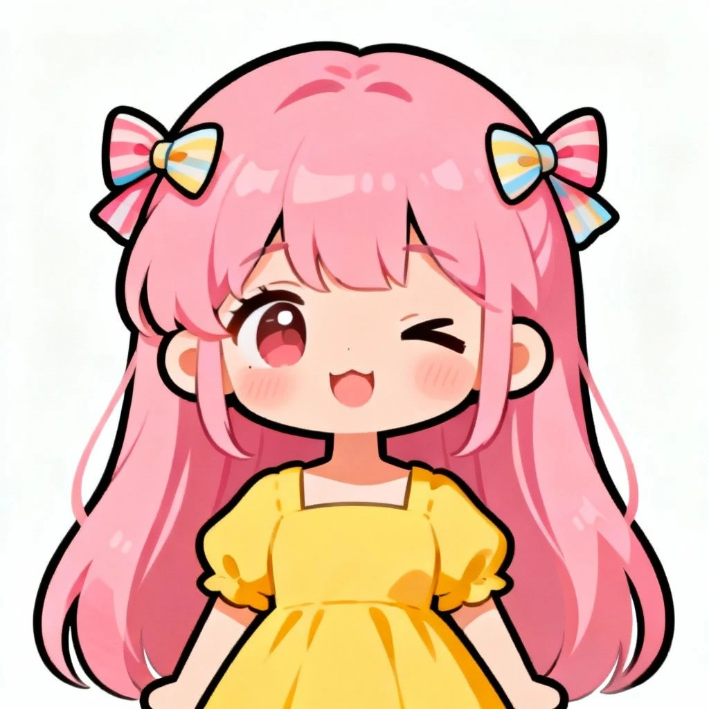 Q版卡通头像示例1