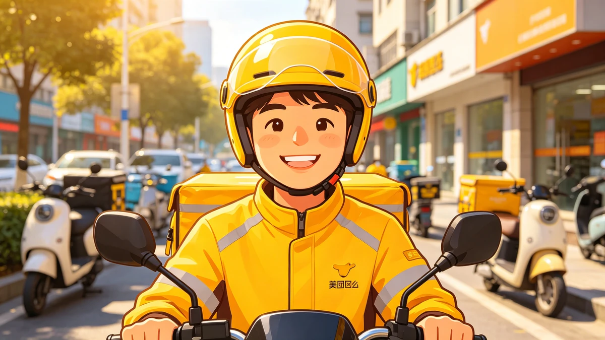 外卖骑手头像示例1
