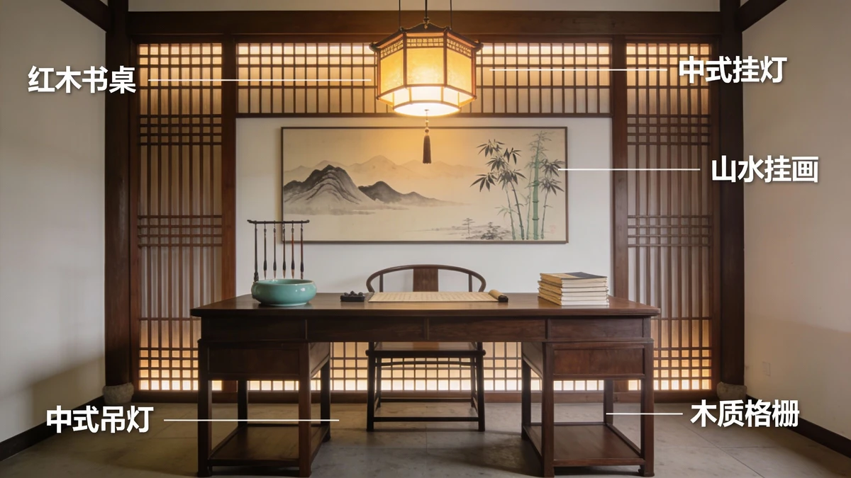 新中式茶室示例1