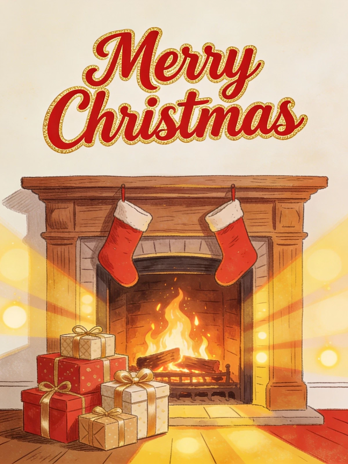 节日问候贺卡示例1