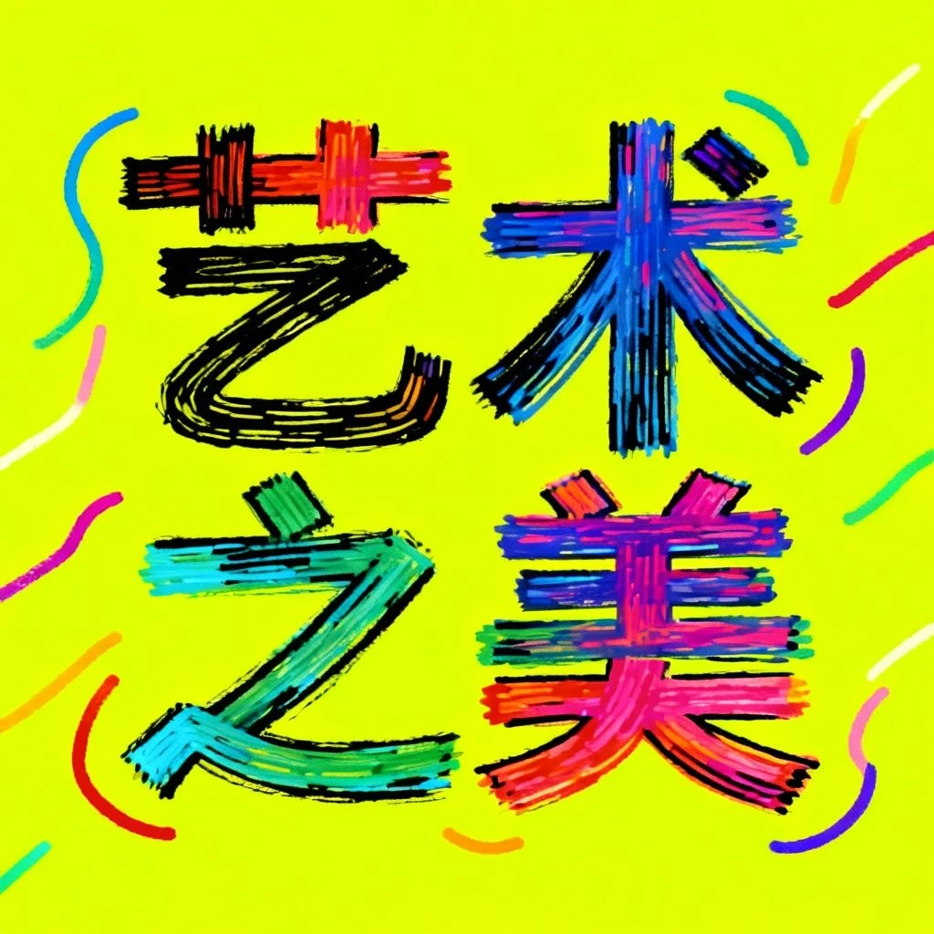 马克笔风格手写稿示例1