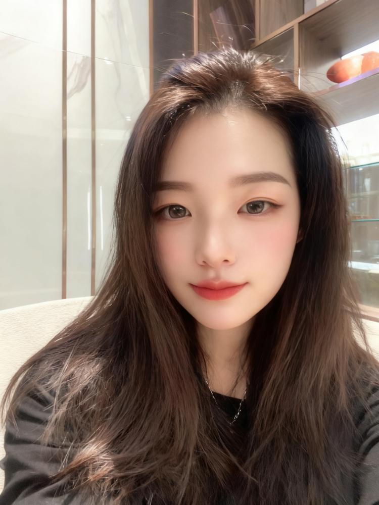 日常自拍图像转换专业场景证件照前示例照片