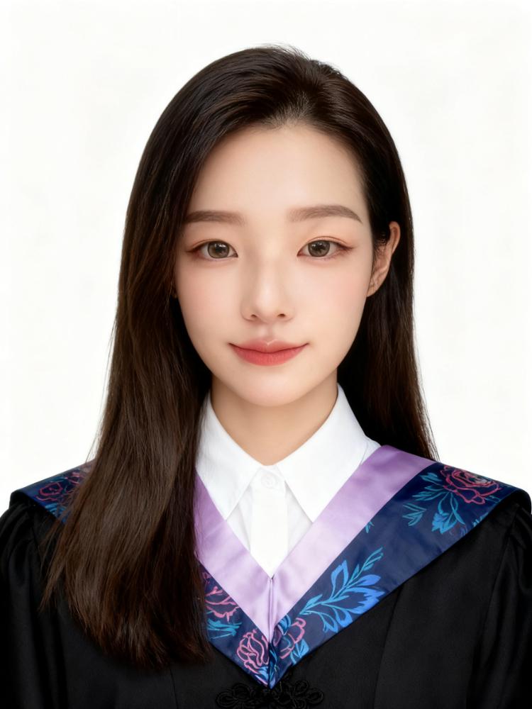 日常自拍图像转换专业场景证件照前示例照片