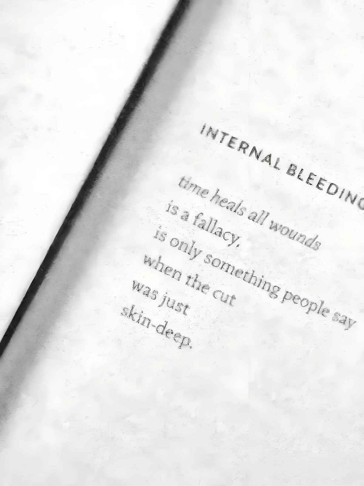 字迹模糊图像转化为高清画面前示例照片