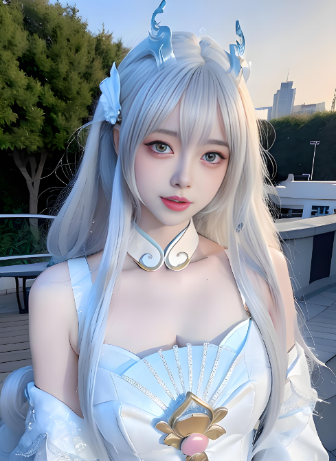 人像线稿生成前示例图片