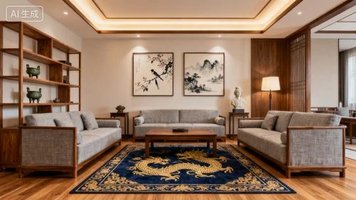 中式风格室内设计示例1