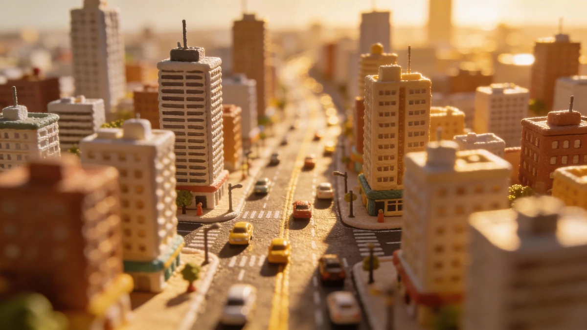 移轴风格景观示例1