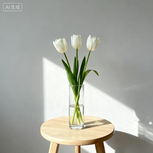 简约室内摄影棚背景，浅灰色墙面，柔和散射光，无阴影