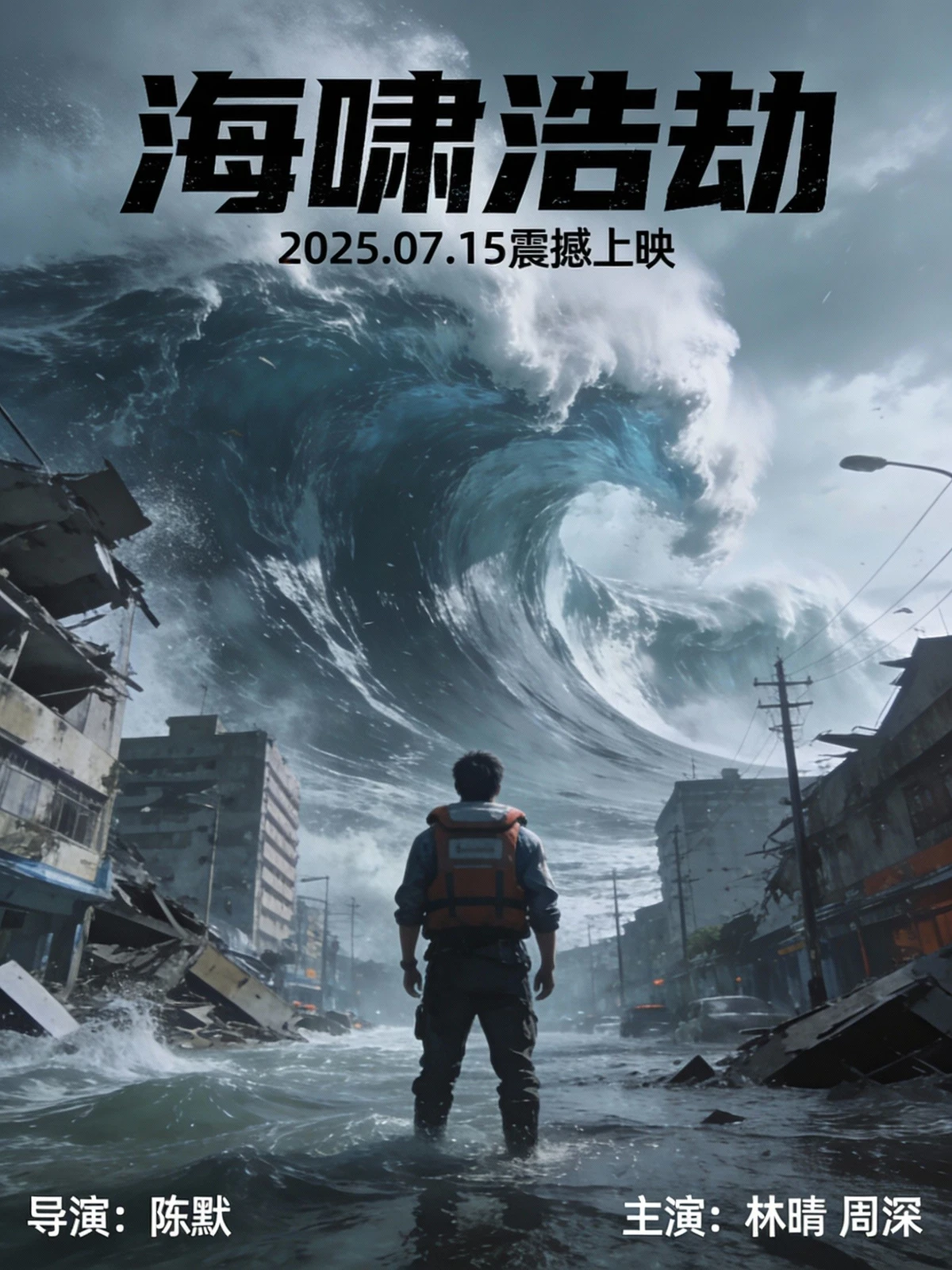 商业动作片海报示例1