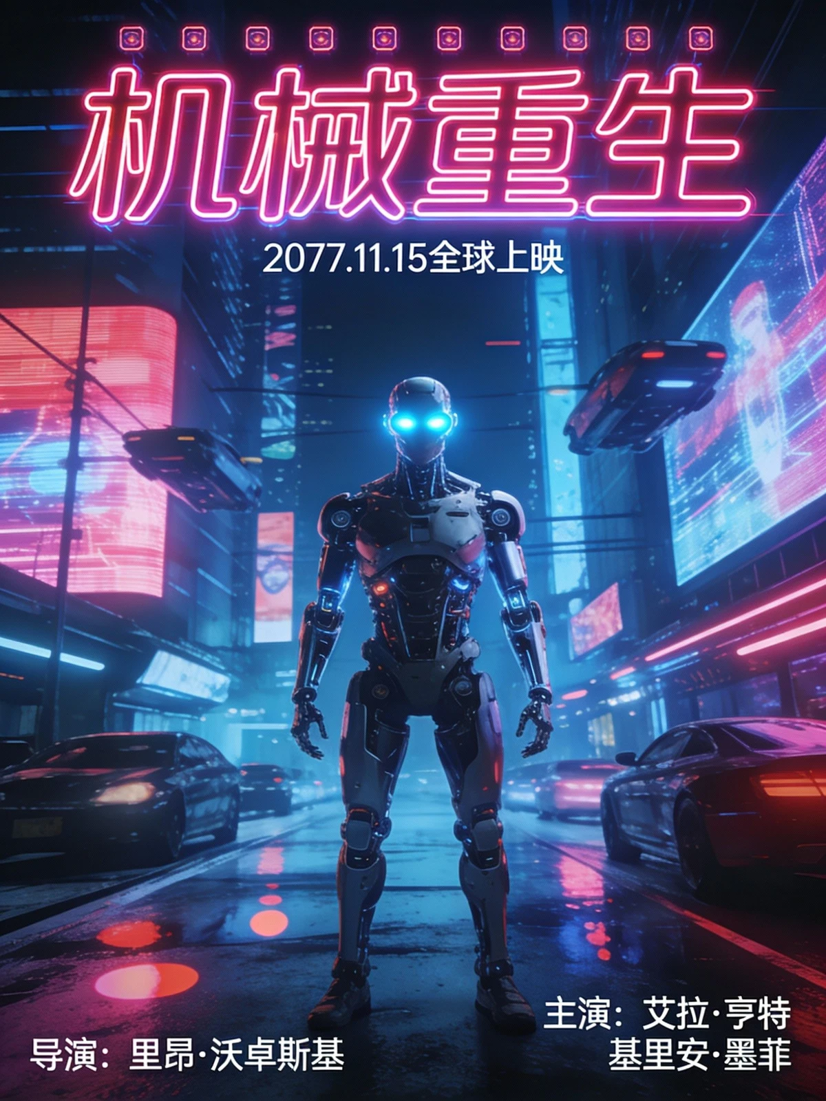 科幻电影海报示例1