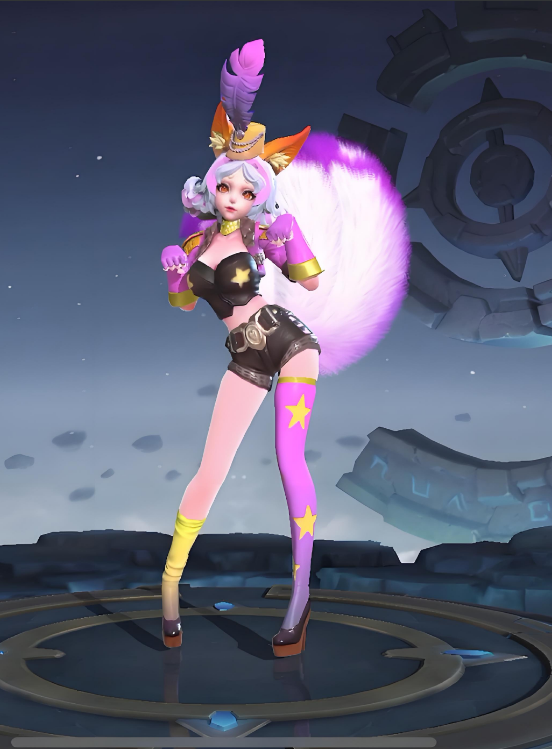 游戏角色姿势转换前示例图片