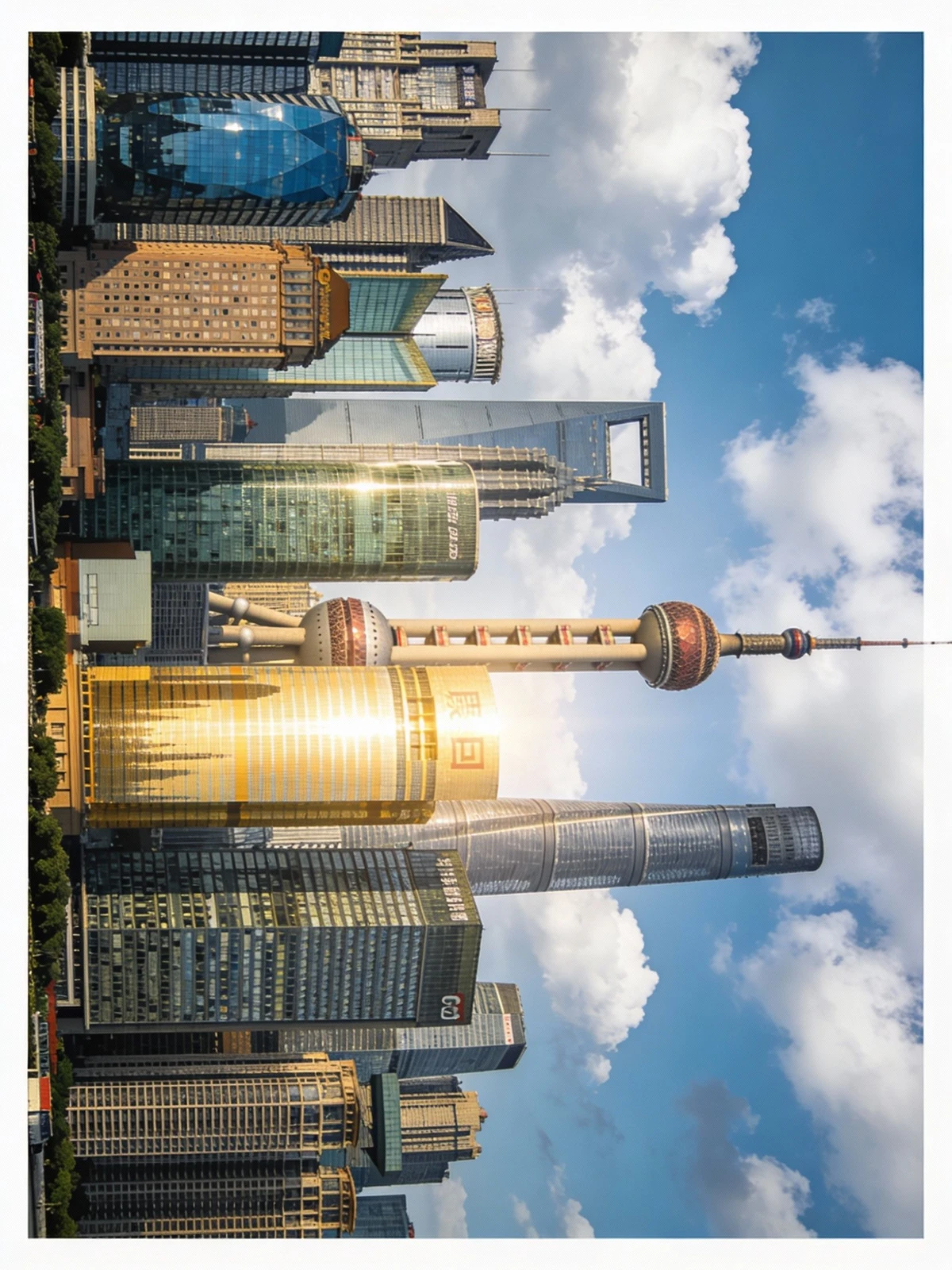 城市地标明信片示例1