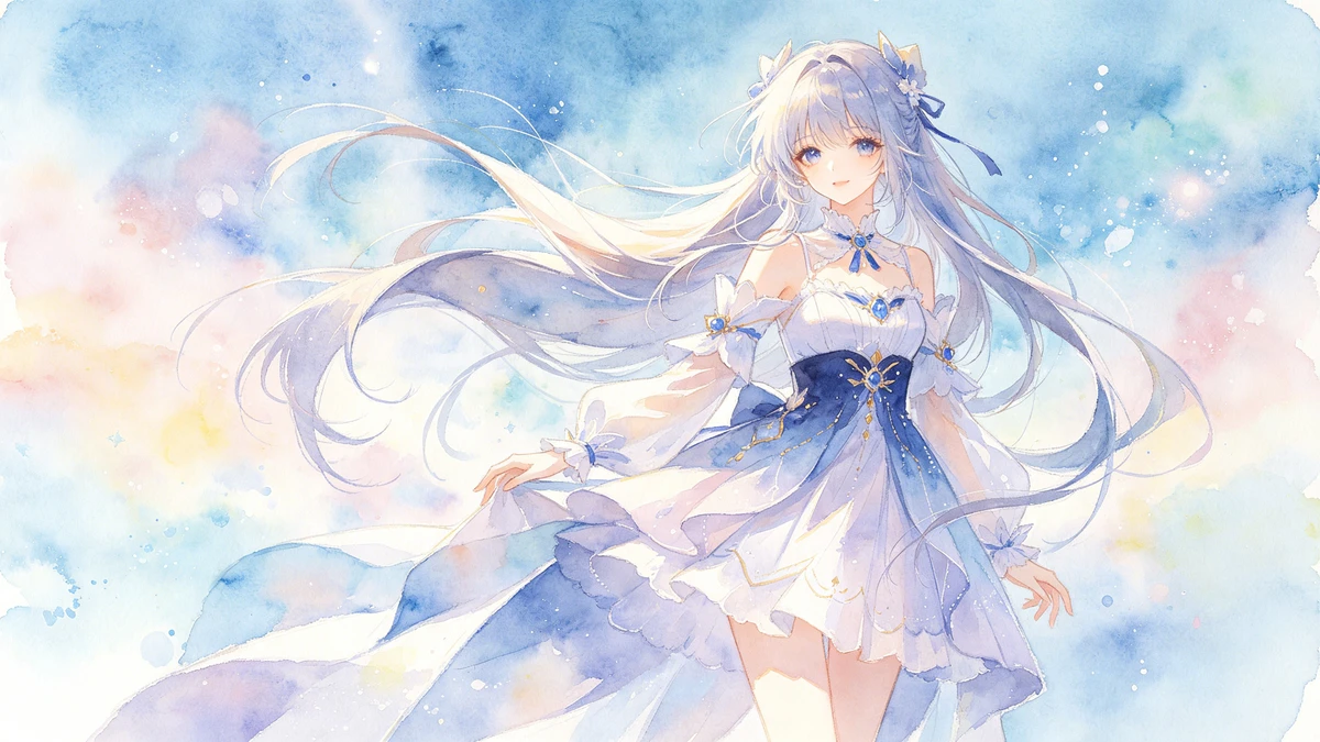 角色水彩1