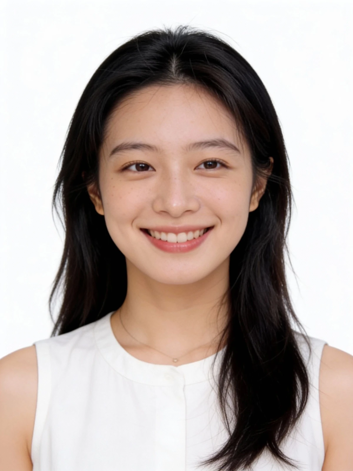 人像照片变白底前示例图像