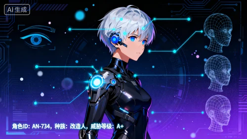 动漫角色侧脸识别示例1