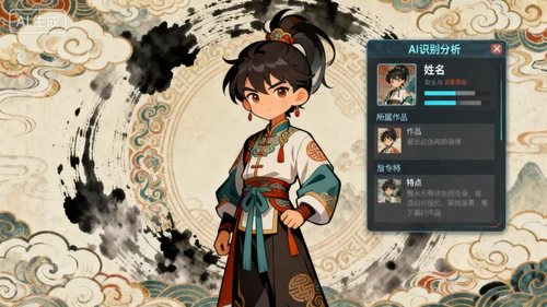 国产动漫角色识别示例1