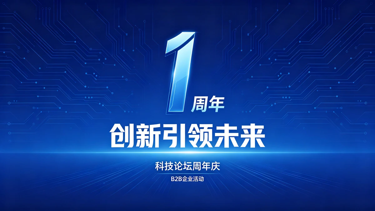 周年活动海报示例1