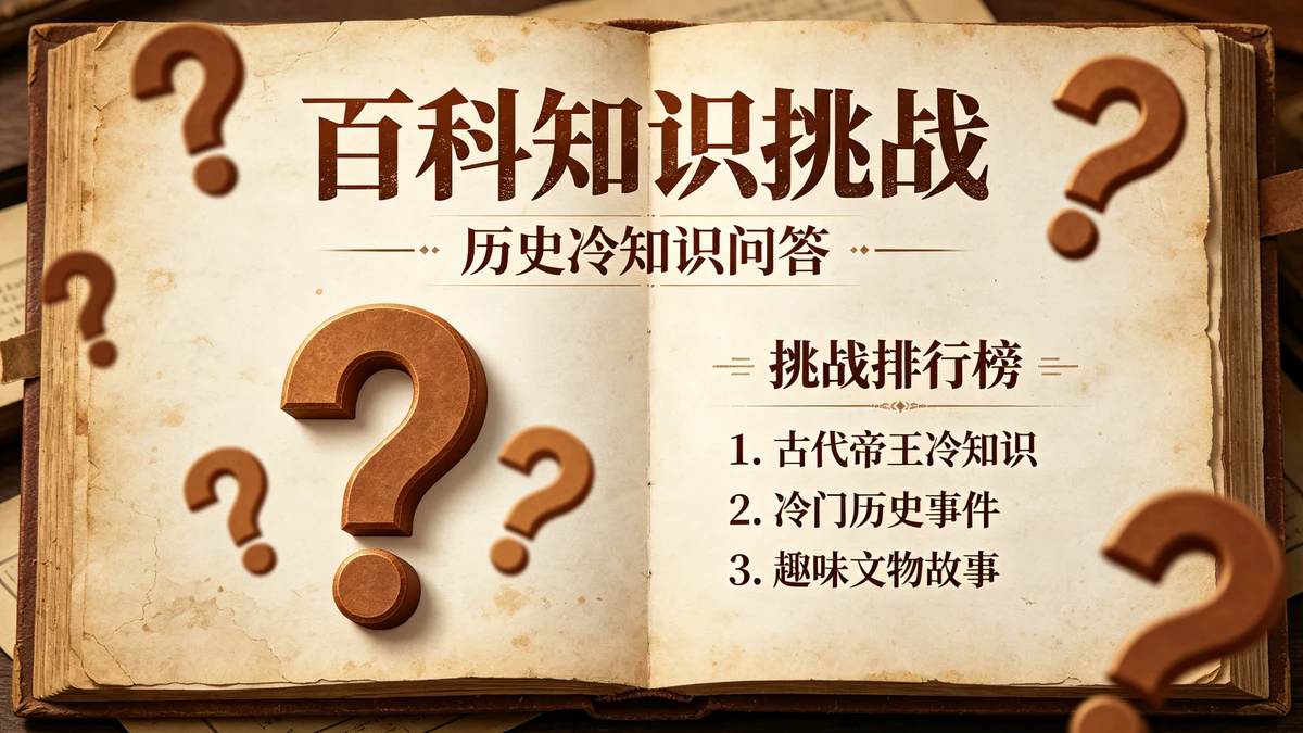 知识问答海报示例1