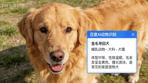 百度动物图像识别示例1