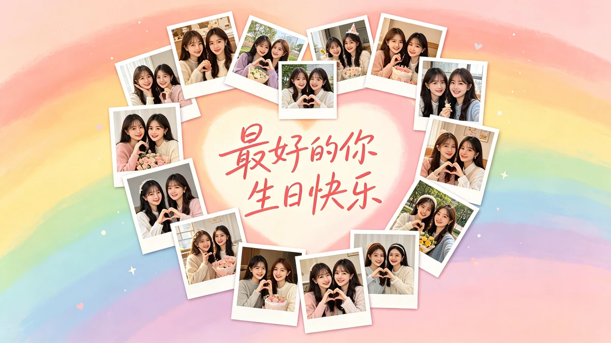 创意生日海报示例1