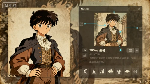 经典角色COS识别示例1