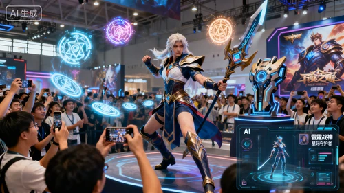 游戏COS角色识别示例1