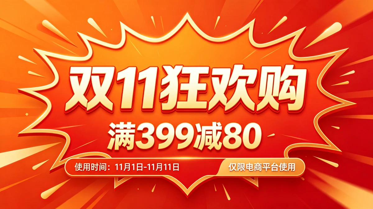 活动优惠券示例1
