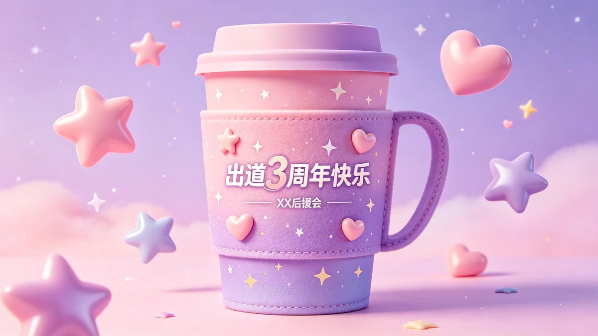 应援杯套示例1