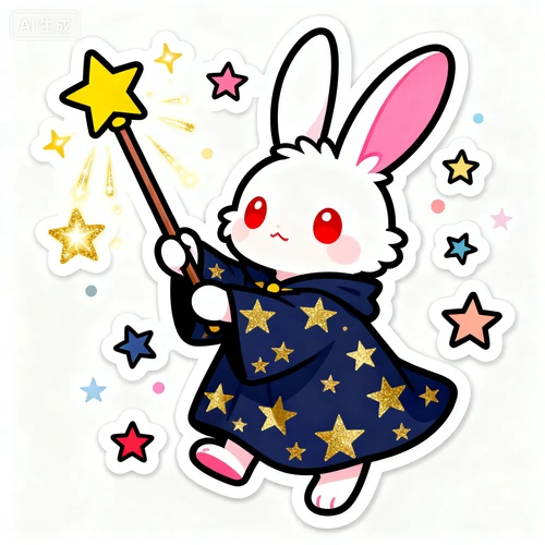 萌系场景表情包生成案例 - 参考底图