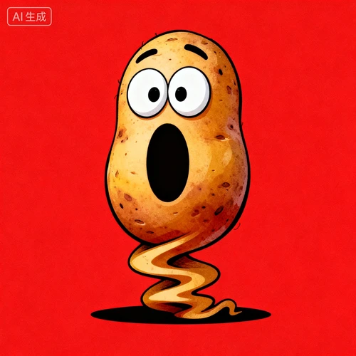 搞怪风格表情包生成示例1