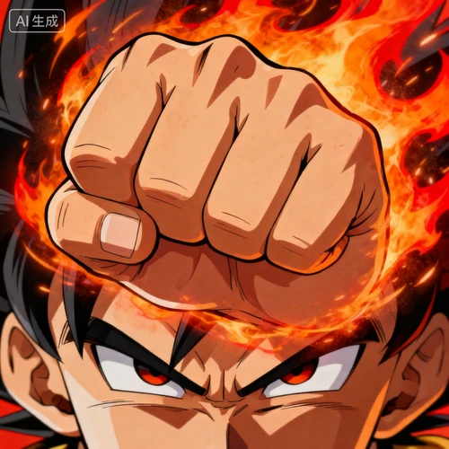 动漫风格表情包生成示例1