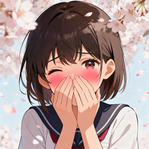 动漫风格表情包生成示例1