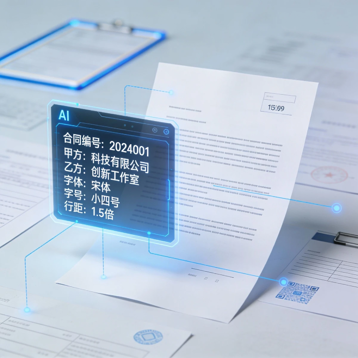 文档图片文字提取示例1