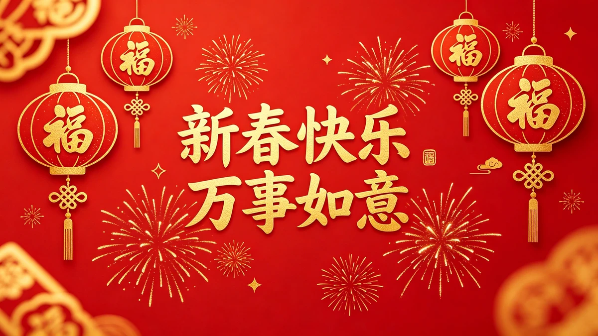 春节贺卡示例1