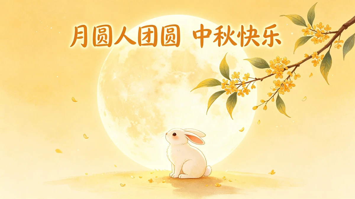 中秋贺卡示例1