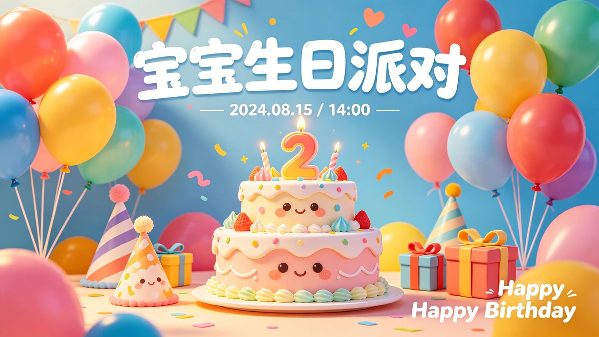 生日海报示例1
