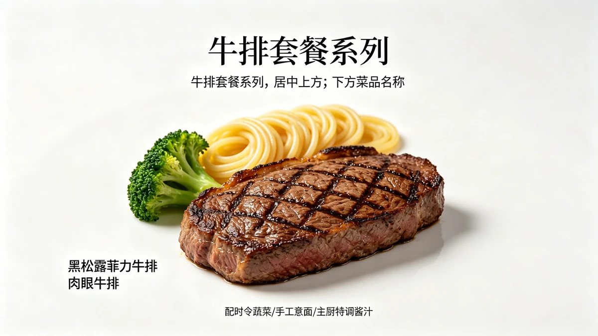 菜单海报示例1