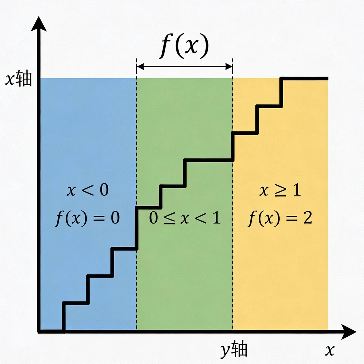 分段函数图像示例1