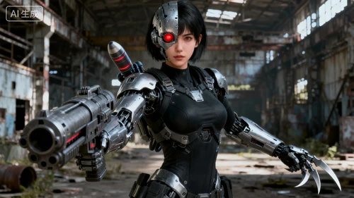 Realistic style game character design example 1