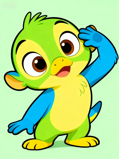 卡通风格游戏角色设计示例1