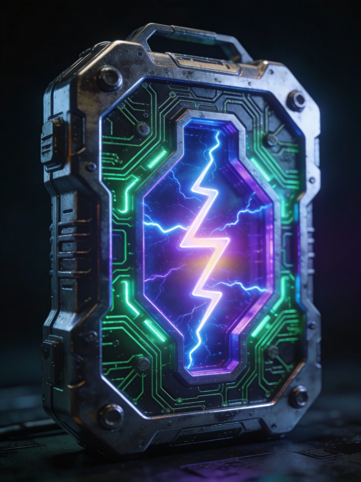 科幻风格装备生成示例1