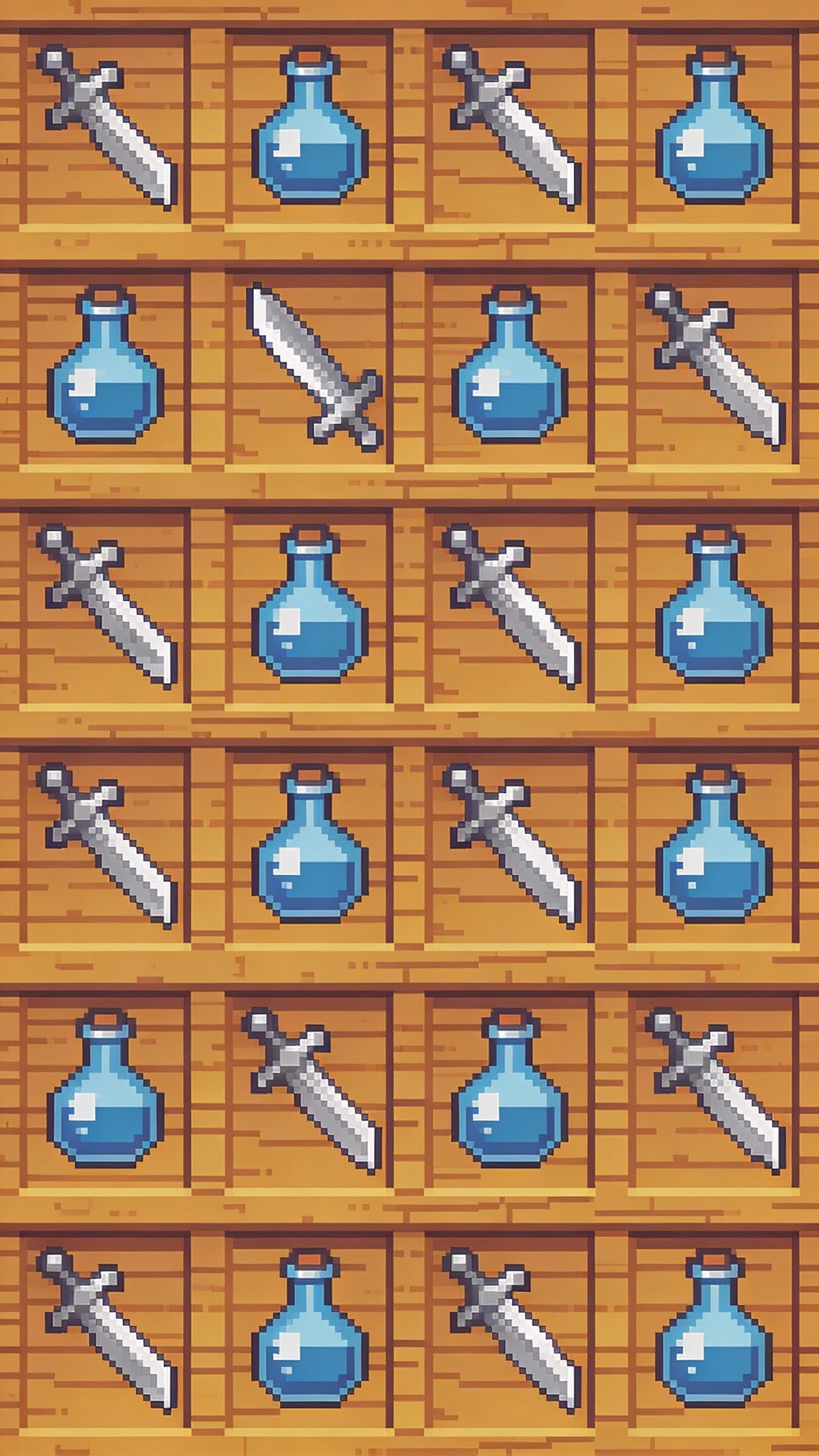 像素风格UI生成示例1